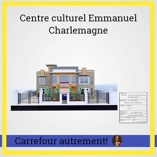 Plein feu sur la construction du centre culturel Emmanuel Charlemagne