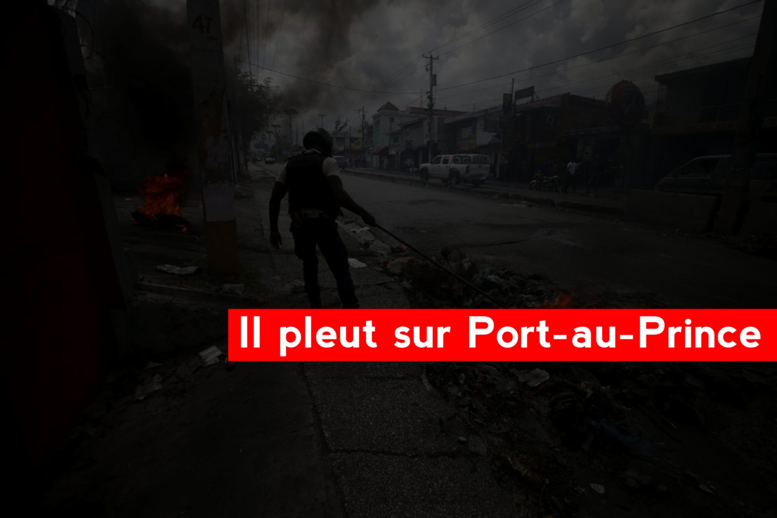 Il pleut sur Port-au-prince